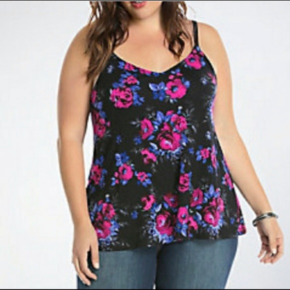 torrid Tops - Torrid floral tank top torrid Tops - Torrid floral tank top